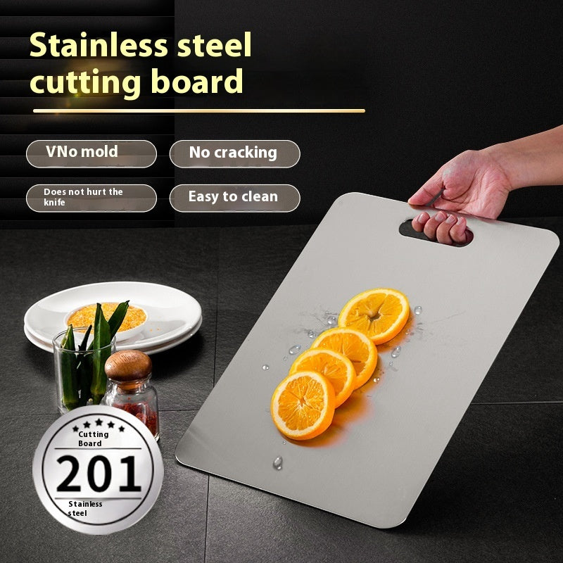 Stainless Steel Vegetables Meat Chopping Board