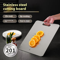 Stainless Steel Vegetables Meat Chopping Board